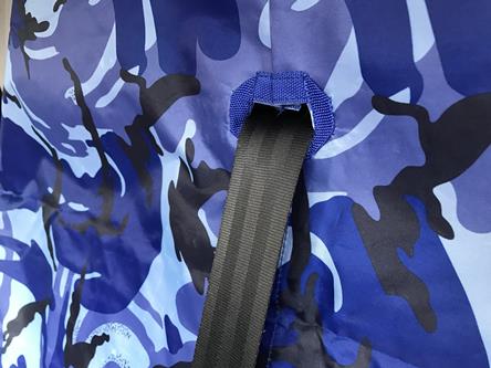 blue camo seat waterproof